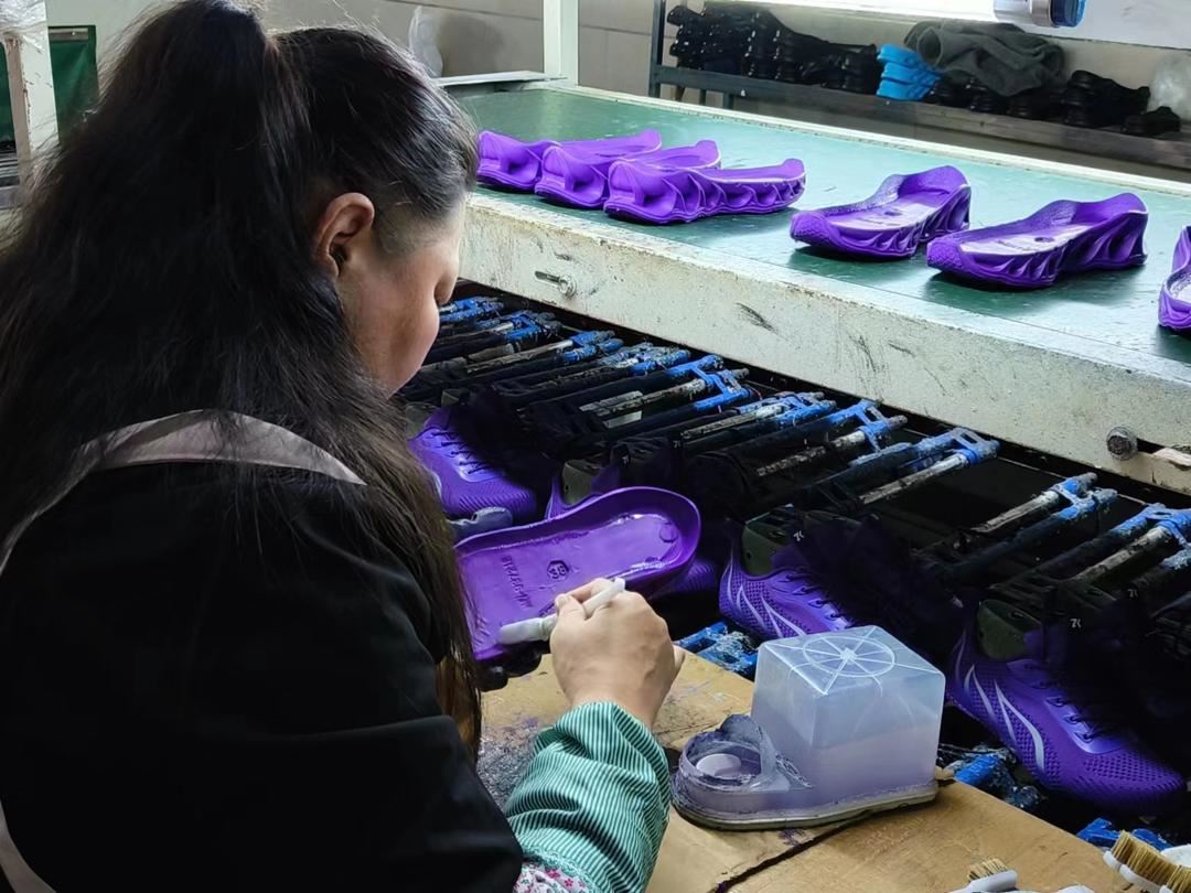 Sole preparation