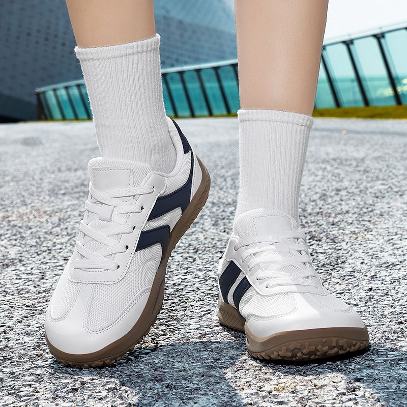 Retro Wide Toe Box Trainer worn, view 1