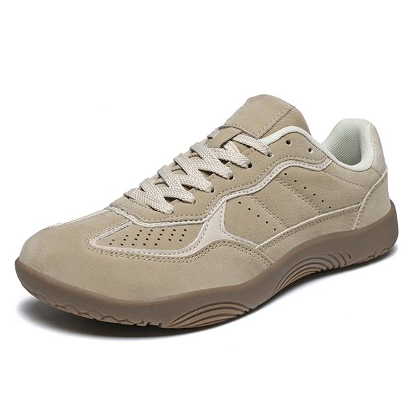 2583 Suede Wide Toe Box Trainer