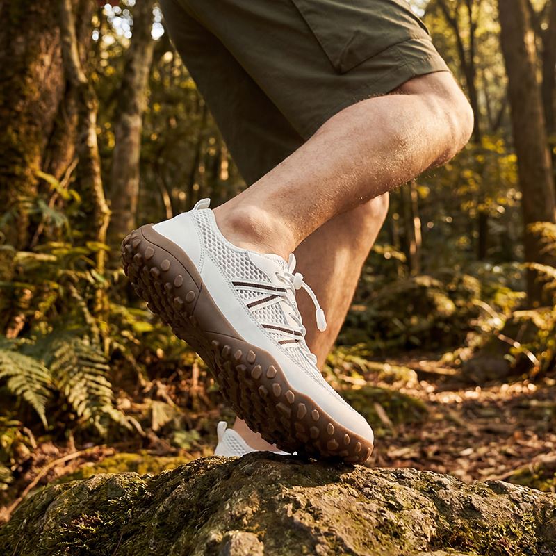 Barefoot Trail & Water Wide Toe Box Shoe worn, view 1