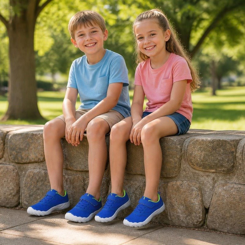 Model 1760 · Kids Wide Toe Box Sneaker